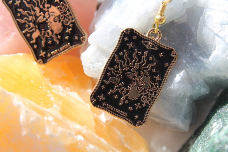 Tarot Cards Collection~ Zinc Alloy Handcrafted Earrings