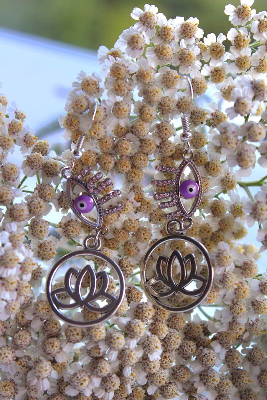 Sacred Shield Collection ~ Zinc Alloy Handcrafted Earrings