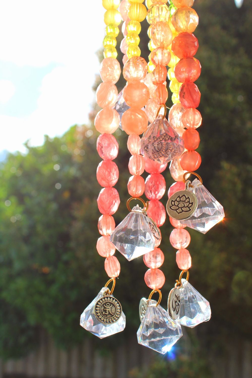 Chakra Harmony Collection ~ Beaded Handcrafted Suncatcher