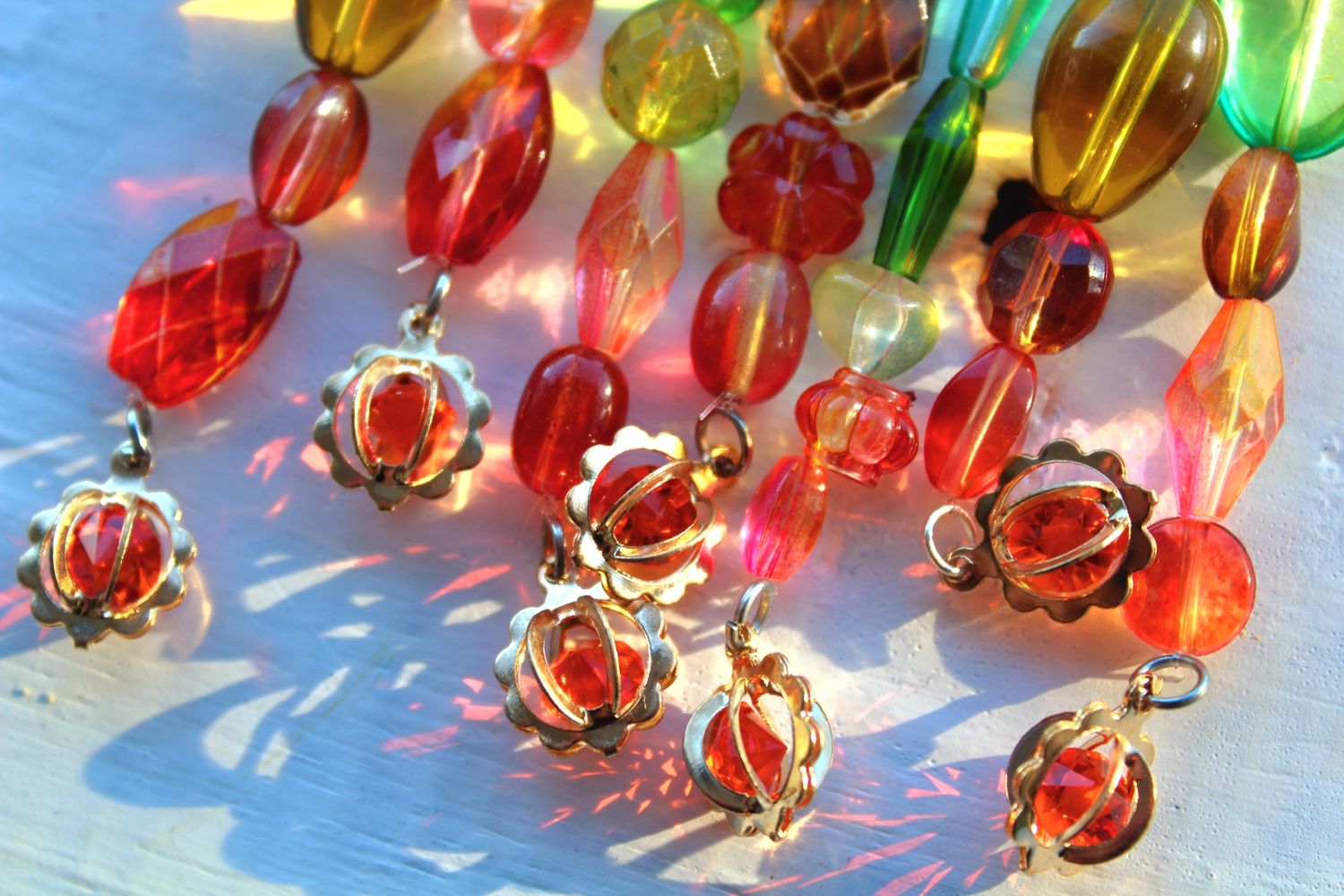 Chakra Harmony Collection ~ Beaded Handcrafted Keychain