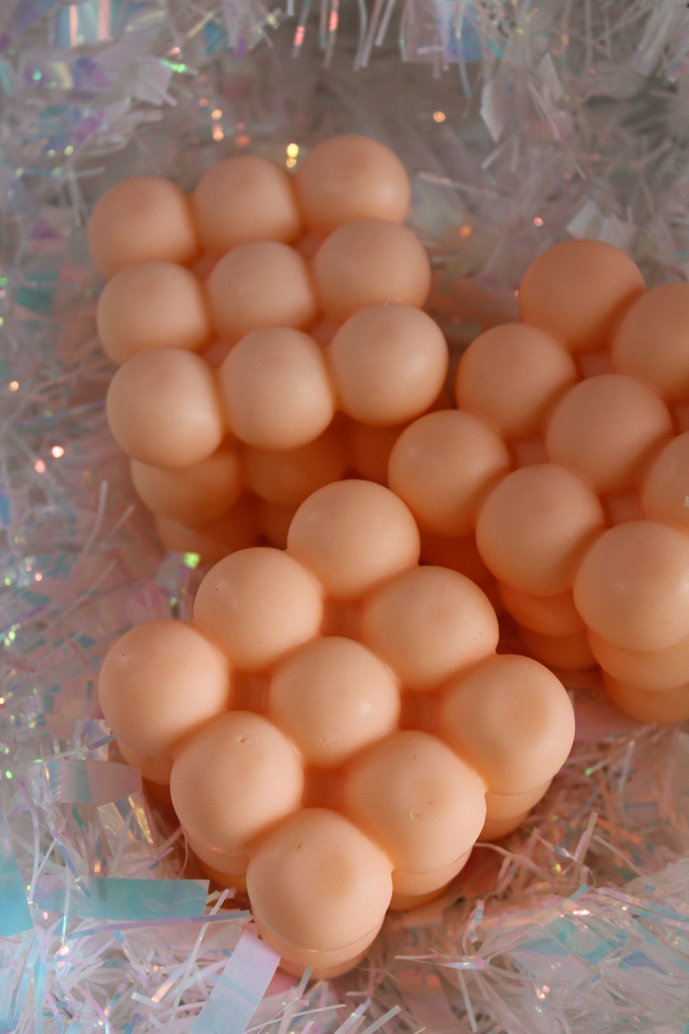 Christmas Limited Edition ~ Pumpkin Pie Bubble Block Soap 150grams