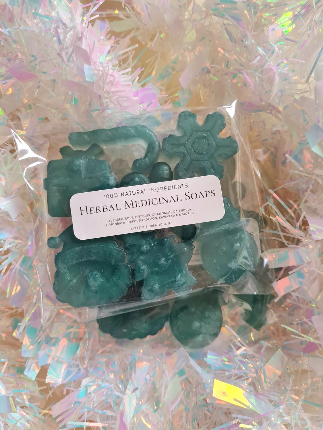 Christmas Limited Edition ~ Peppermint Arvensis Christmas Soap Bags 85grams