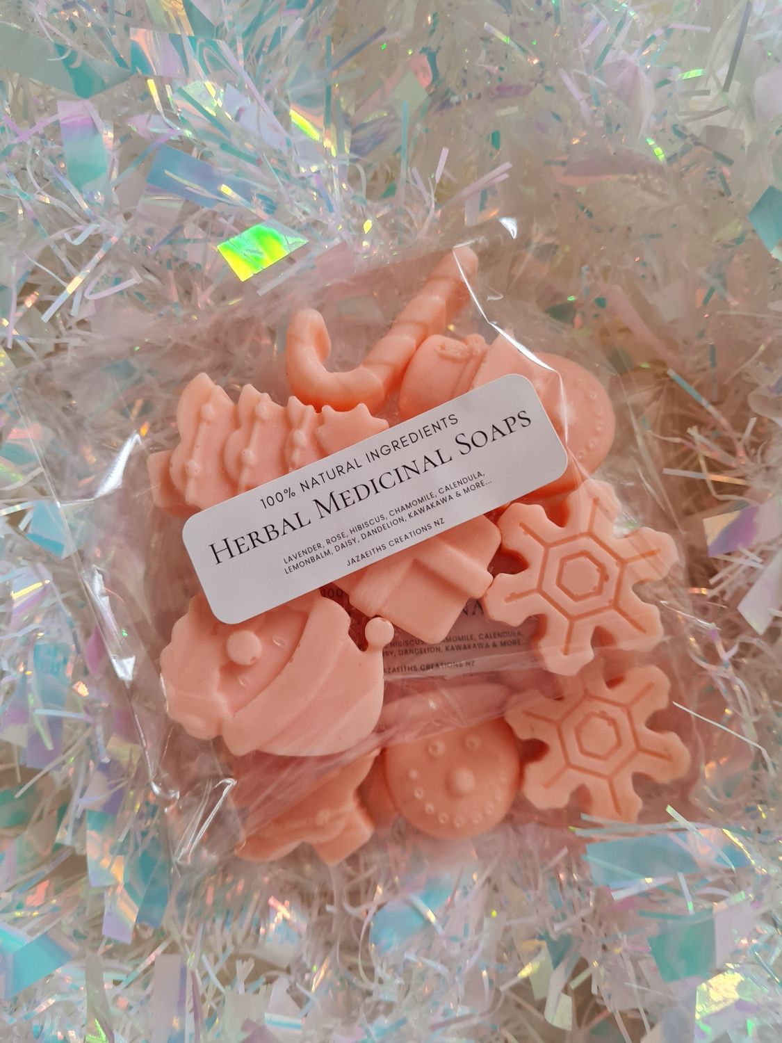 Christmas Limited Edition ~ Pumpkin Pie Christmas Soap Bags 85grams