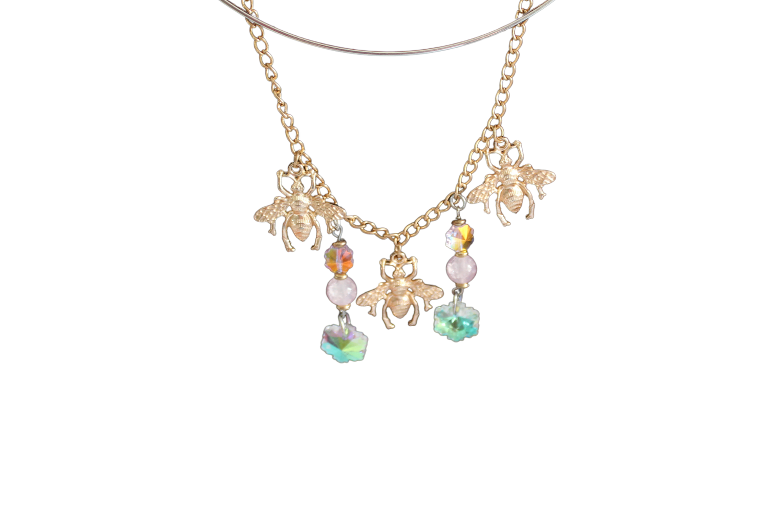 Crystal Hive Necklace 