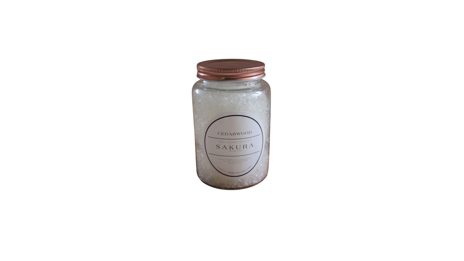 Cedarwood Epsom Salts