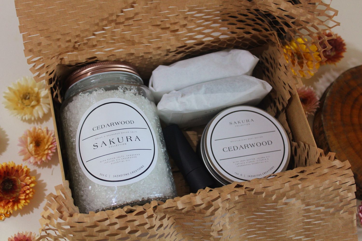 Cedarwood Self-Care Bundle Box