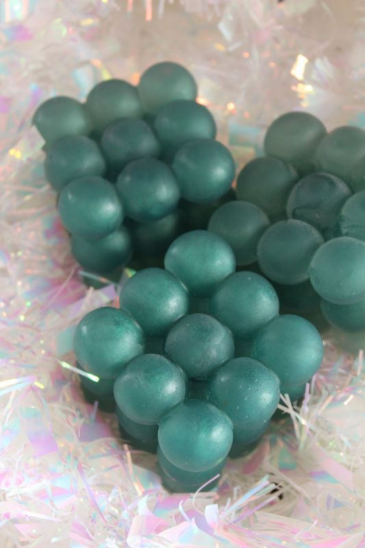 Christmas Limited Edition ~ Peppermint Arvensis Bubble Block Soap 150grams