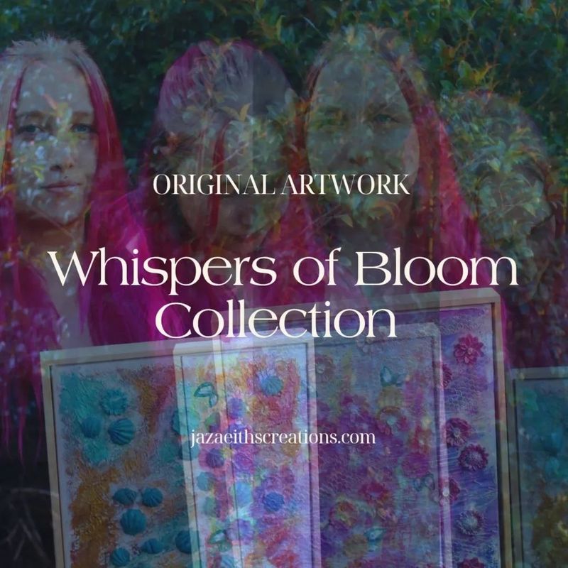 'Whispers of Bloom' Original Artwork Collection by New Zealand Artist Jazaeith Blossom
