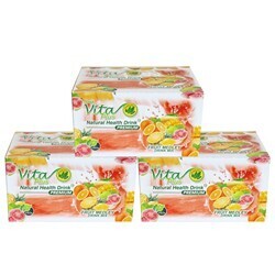 First Vita Plus Natural Health Drink ™ Premium Fruit Medley Drink Mix Booster Pack