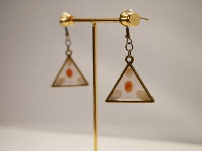 The Tri-Gemstone Earrings