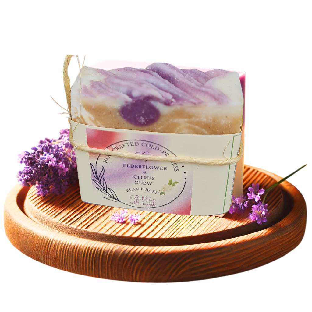Elderflower and Orange Soap Bar – Natural, Handmade, Plastic-Free