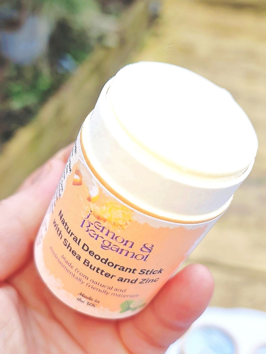 Lemon &amp; Bergamot Natural Deodorant Stick – The Perfect Family-Friendly &amp; Gift