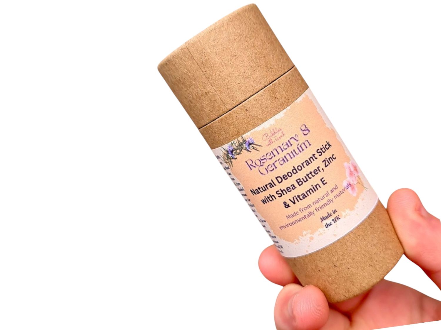 Rosemary &amp; Geranium Natural Deodorant Stick – The Perfect Family-Friendly &amp; Gift