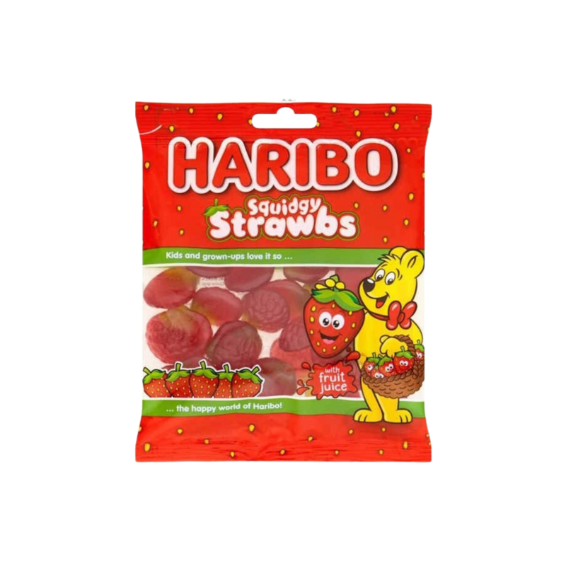 Haribo Squidgy Strawbs