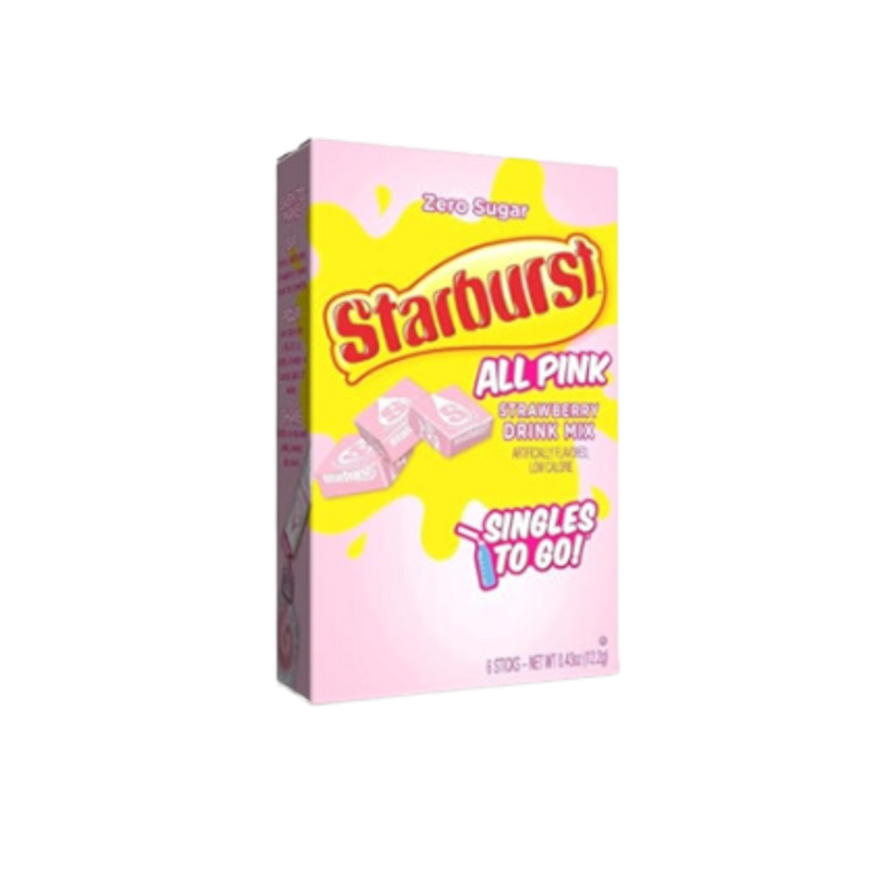 Starburst All Pink Strawberry Singles To Go