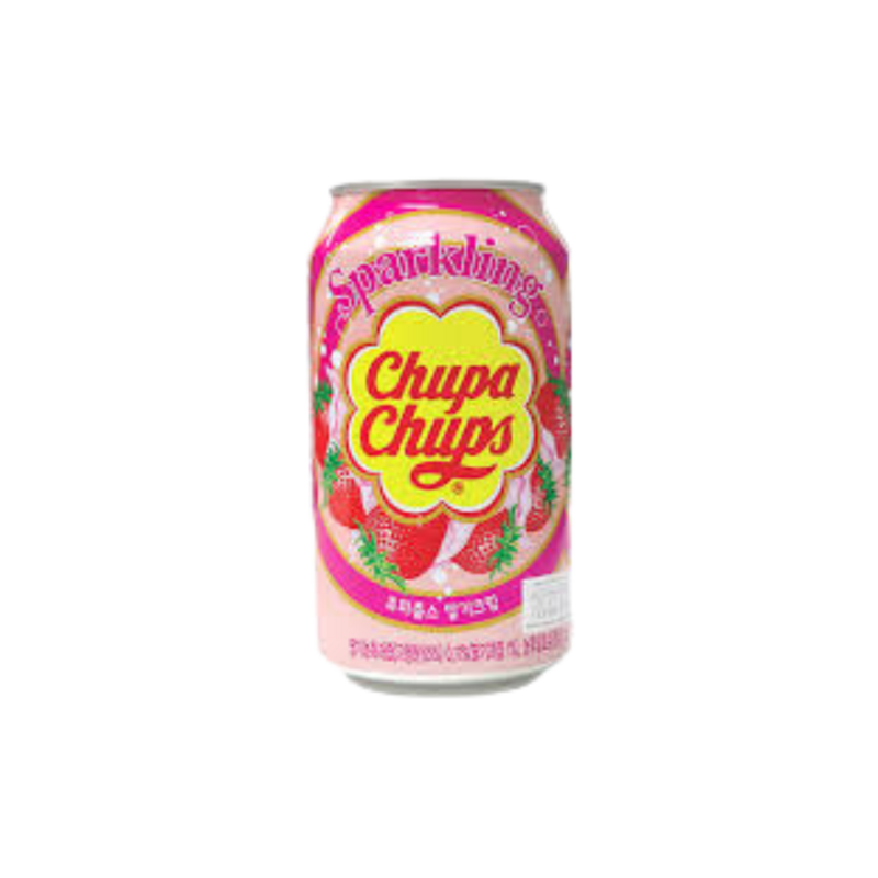 Chupa Chups Sparkling Strawberry &amp; Cream