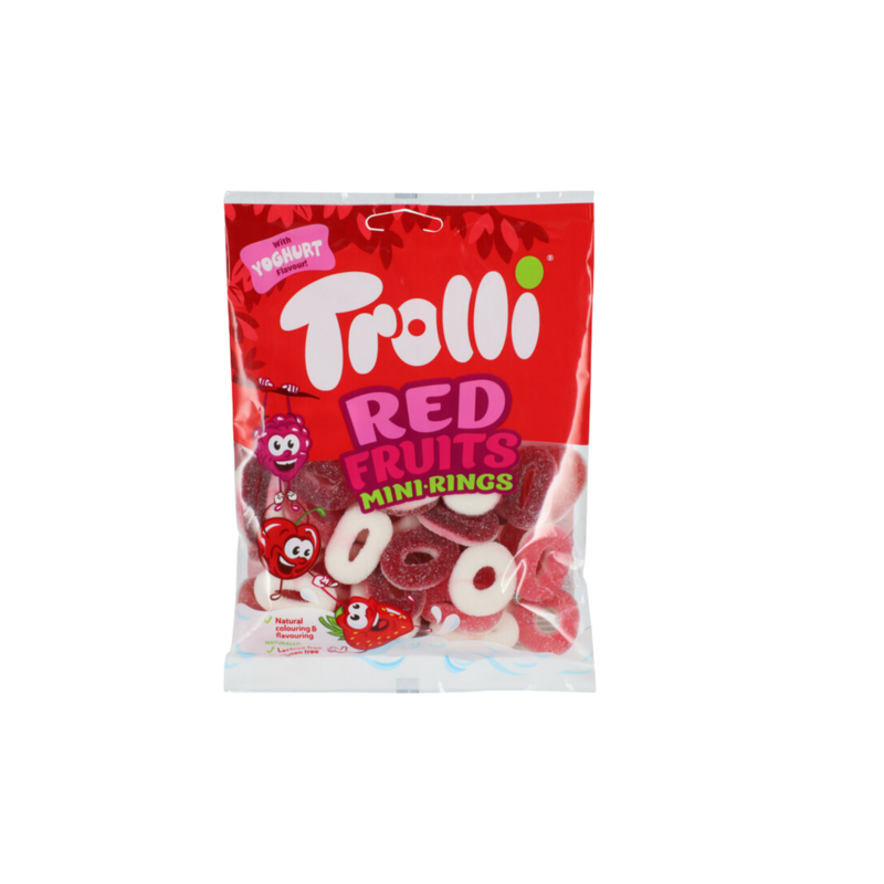 Trolli Red Fruit Mini Rings