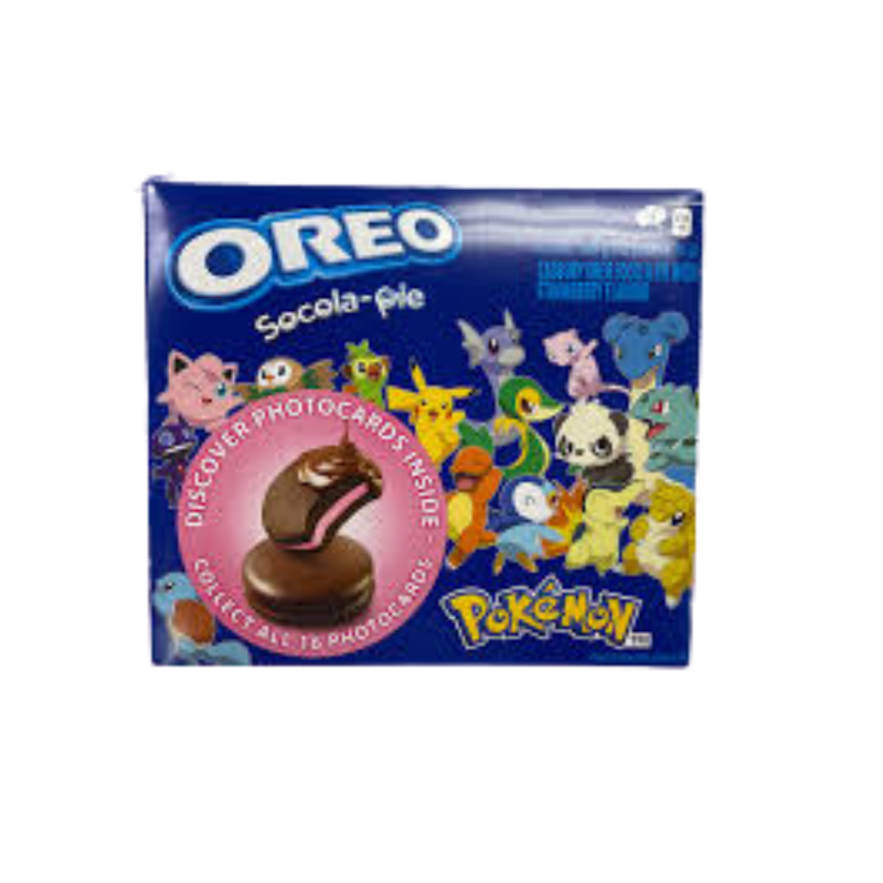 Oreo Socola Pie Strawberry Pokemon w/ Photocard *Limited Edition*