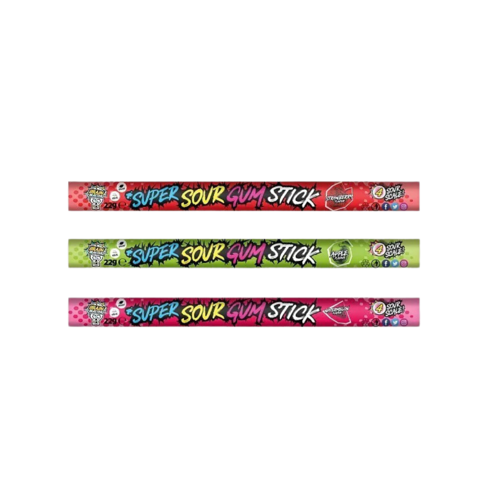 Brain Blasters Sour Gum Stick