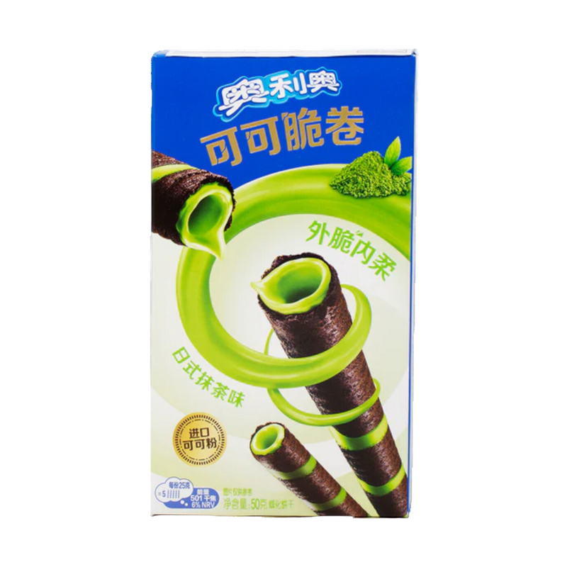 Oreo Japanese Matcha Cream Filled Wafers