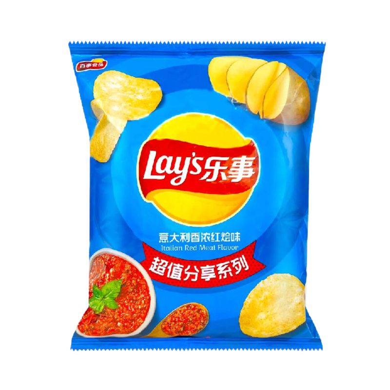 Lay&#39;s Italian Red Meat Share Size