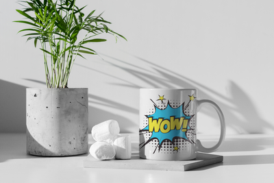 Comic Speech Bubble Design Mugs
