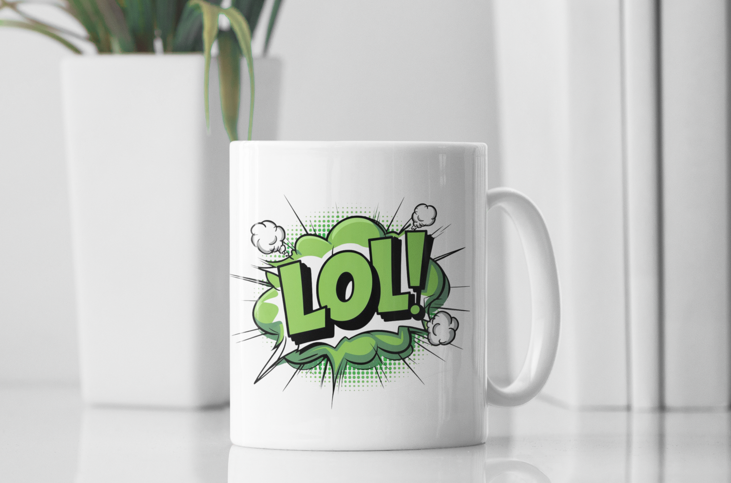 Comic Speech Bubble Design Mugs