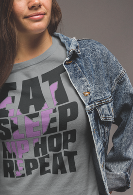 Eat Sleep Hip Hop Repeat T-Shirt