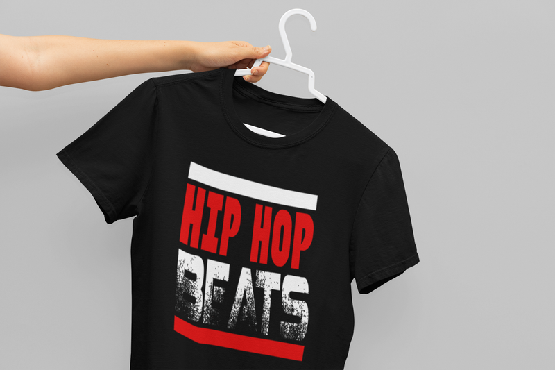 Hip Hop Beats Retro Style Adult T-Shirt
