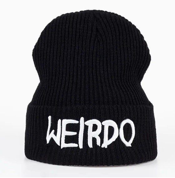 WEIRDO Funny Stylish Streetwear Beanie