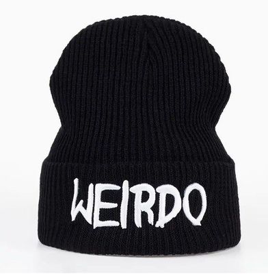 WEIRDO Funny Stylish Streetwear Beanie