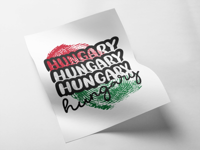 HUNGARY SIGN - Stylish Decal