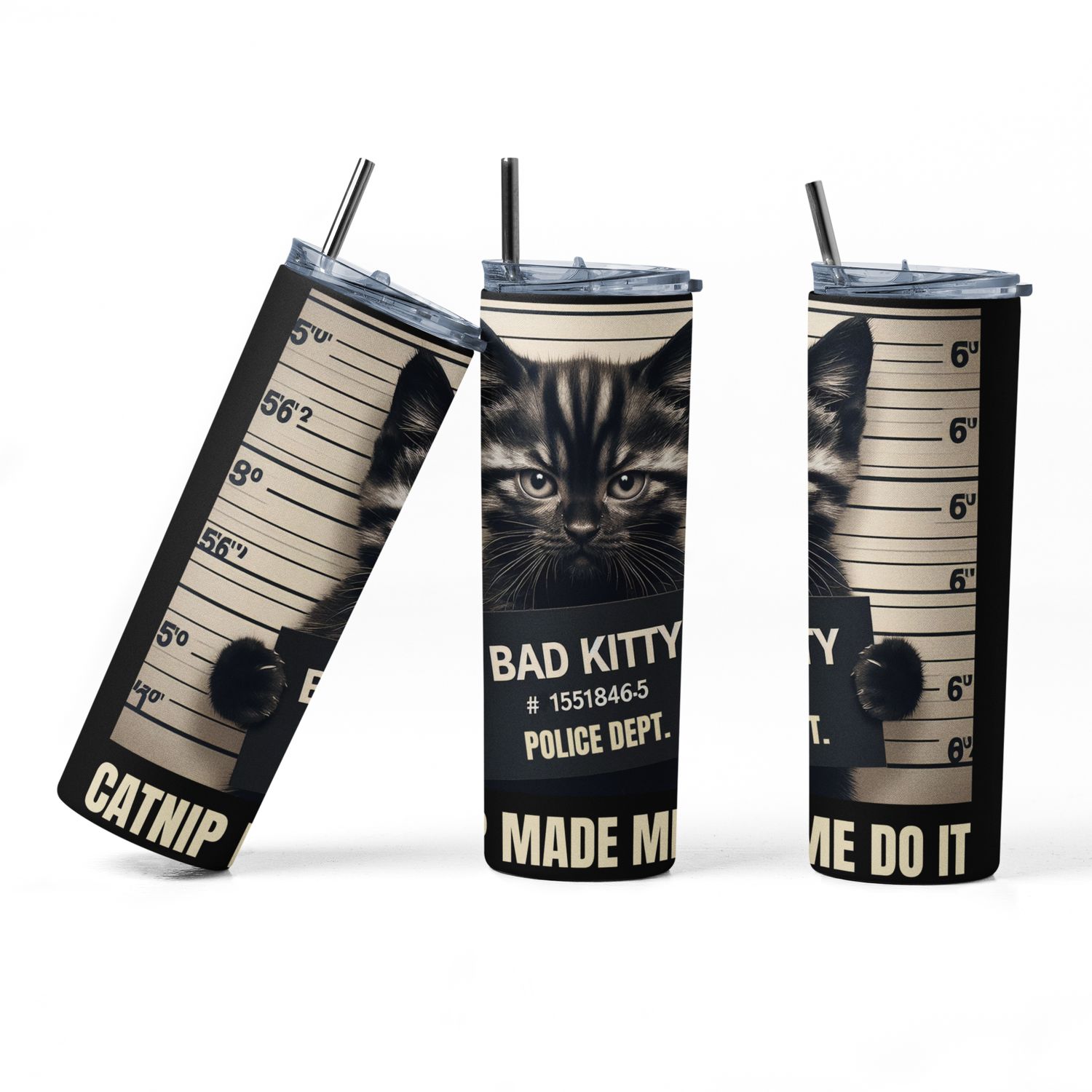 Bad Kitty Funny Popular 20 oz Tumbler