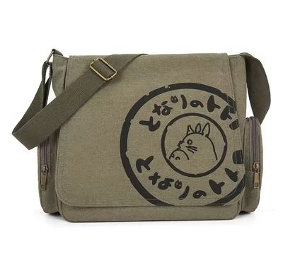Vintage Cartoon Women Cotton Tote Bag | Canvas Messenger Bag