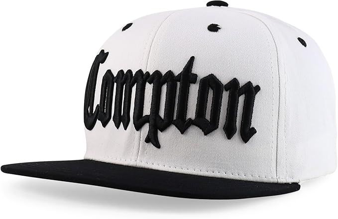 Retro Custom Embroidered Compton Snapback Hat