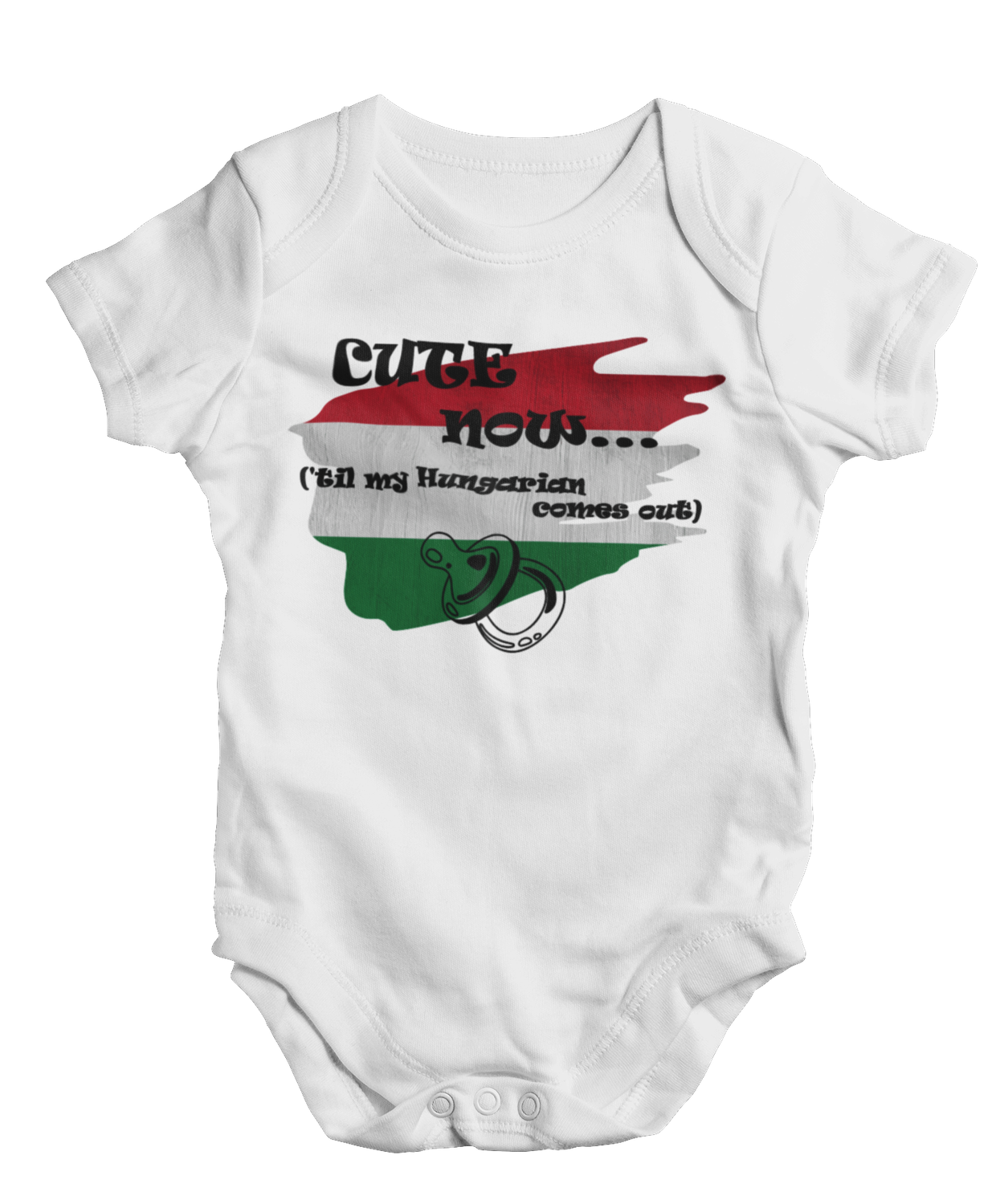 Adorable Baby Short Sleeve Bodysuit