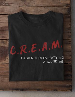 C.R.E.A.M. Retro Vibe Custom Tee