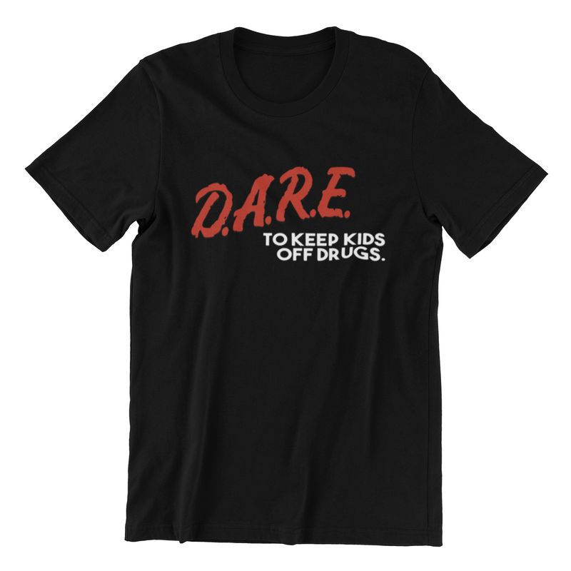 D.A.R.E. Custom Graphic Tee - Popular Design