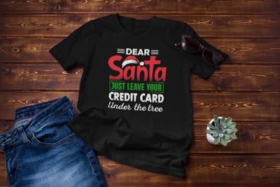 Dear Santa: Humor-Filled Christmas Tee