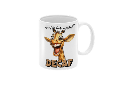 Decaf Delight: The Funny Mug for Coffee Lovers