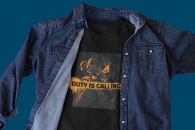 Duty Calls Personalized Custom Design T-Shirt