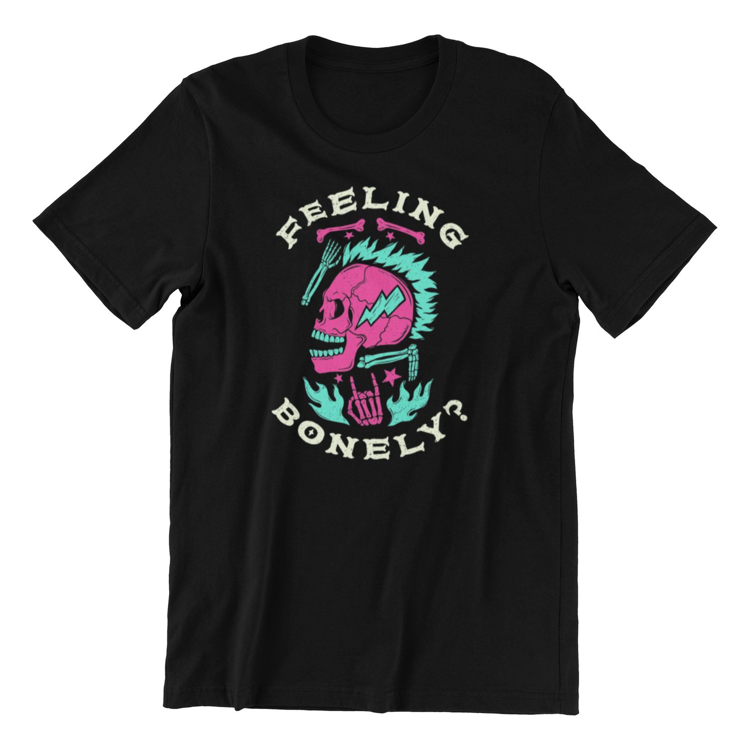 Bonely Vibes Retro Graphic Tee