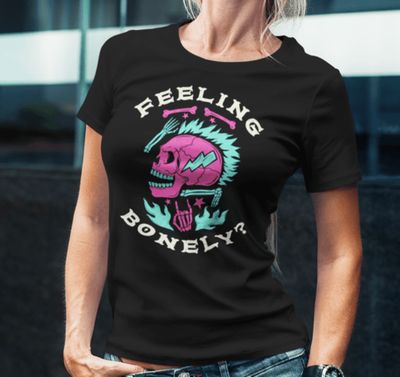 Bonely Vibes Retro Graphic Tee