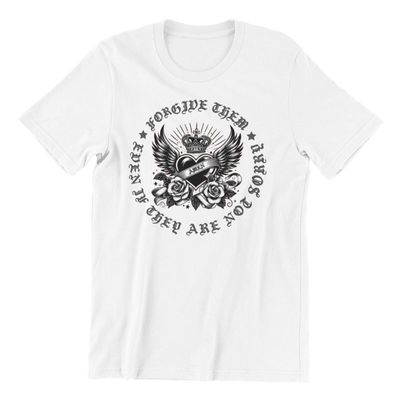 Forgive Graphic Tee - Unique Custom Design