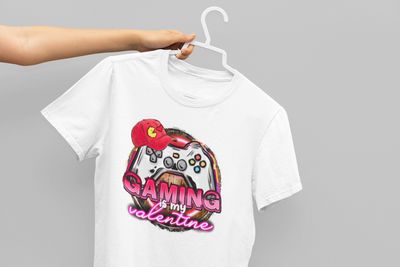 Valentine Gamer Graphic Tee