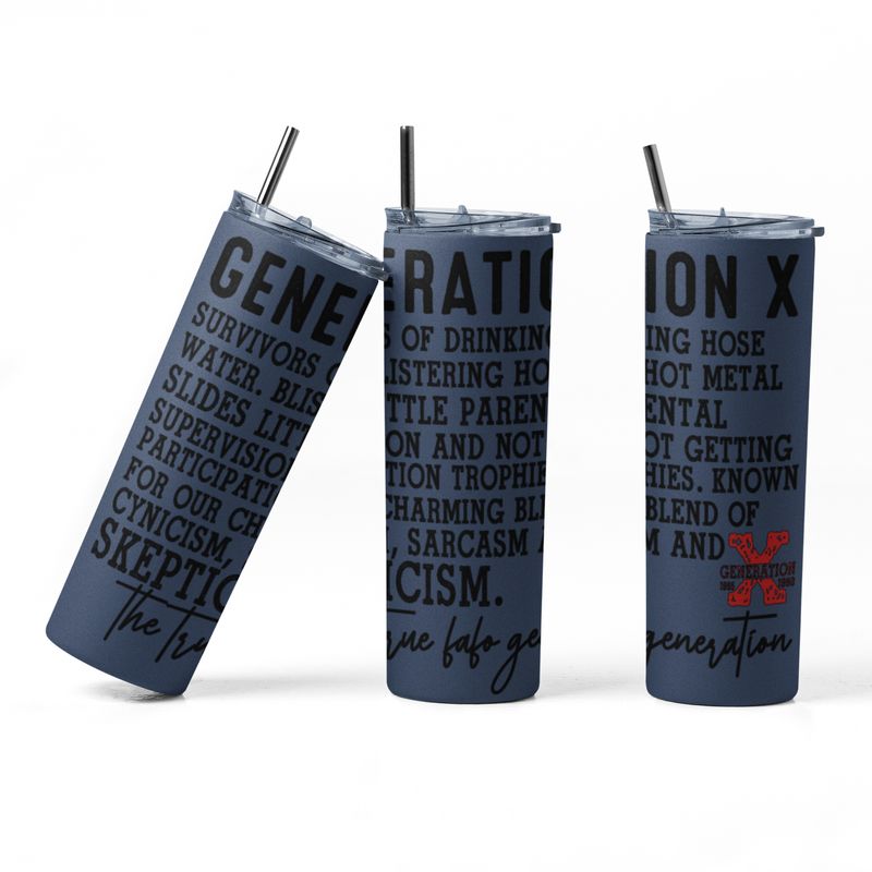Gen X 20 oz Insulated Stainless Steel Tumbler