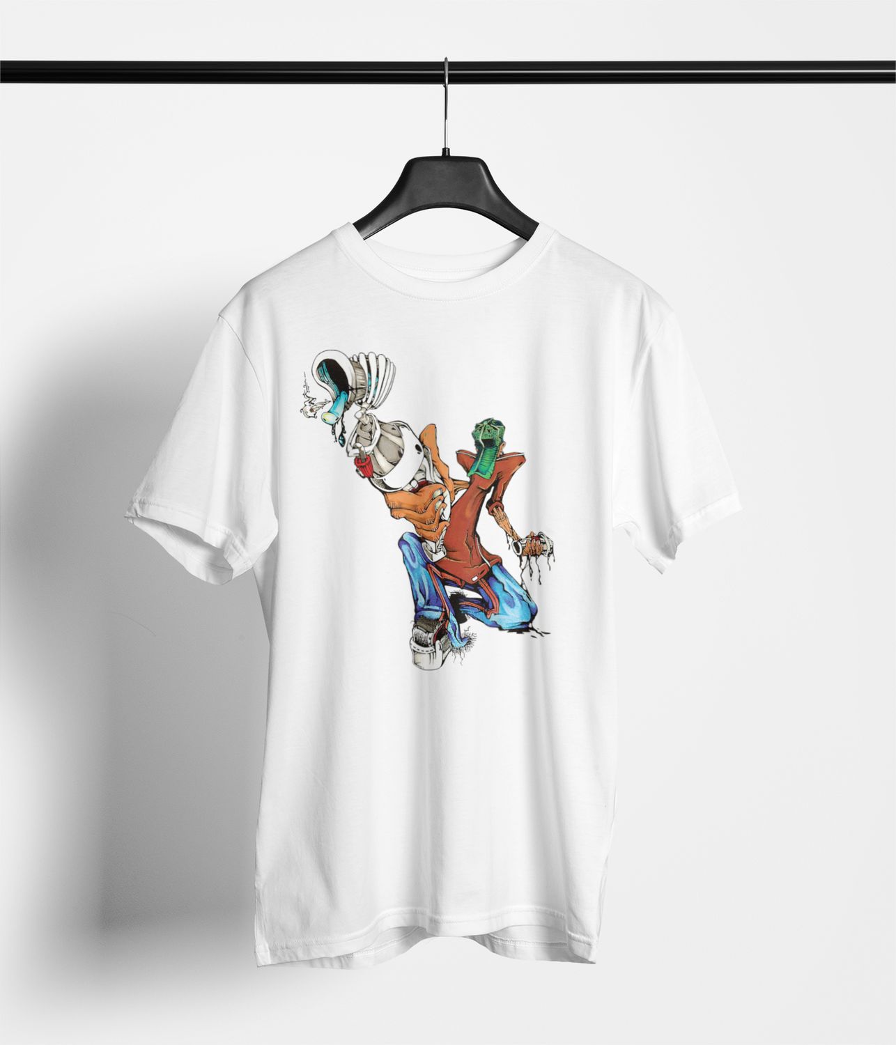 Urban Vibe Graffiti Tee for Adults