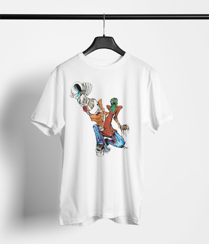 Urban Vibe Graffiti Tee for Adults