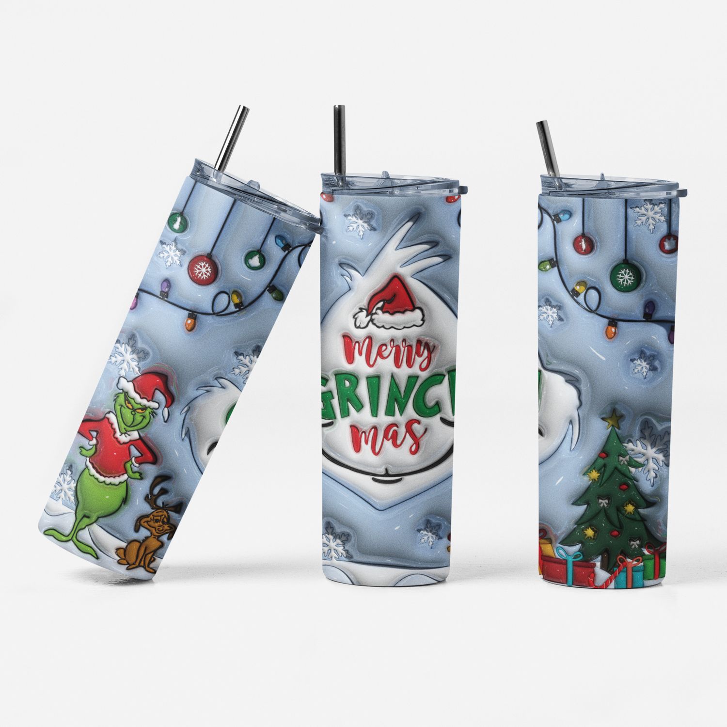 Merry Grinchmas - Holiday Humor Tumbler