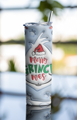 Merry Grinchmas - Holiday Humor Tumbler